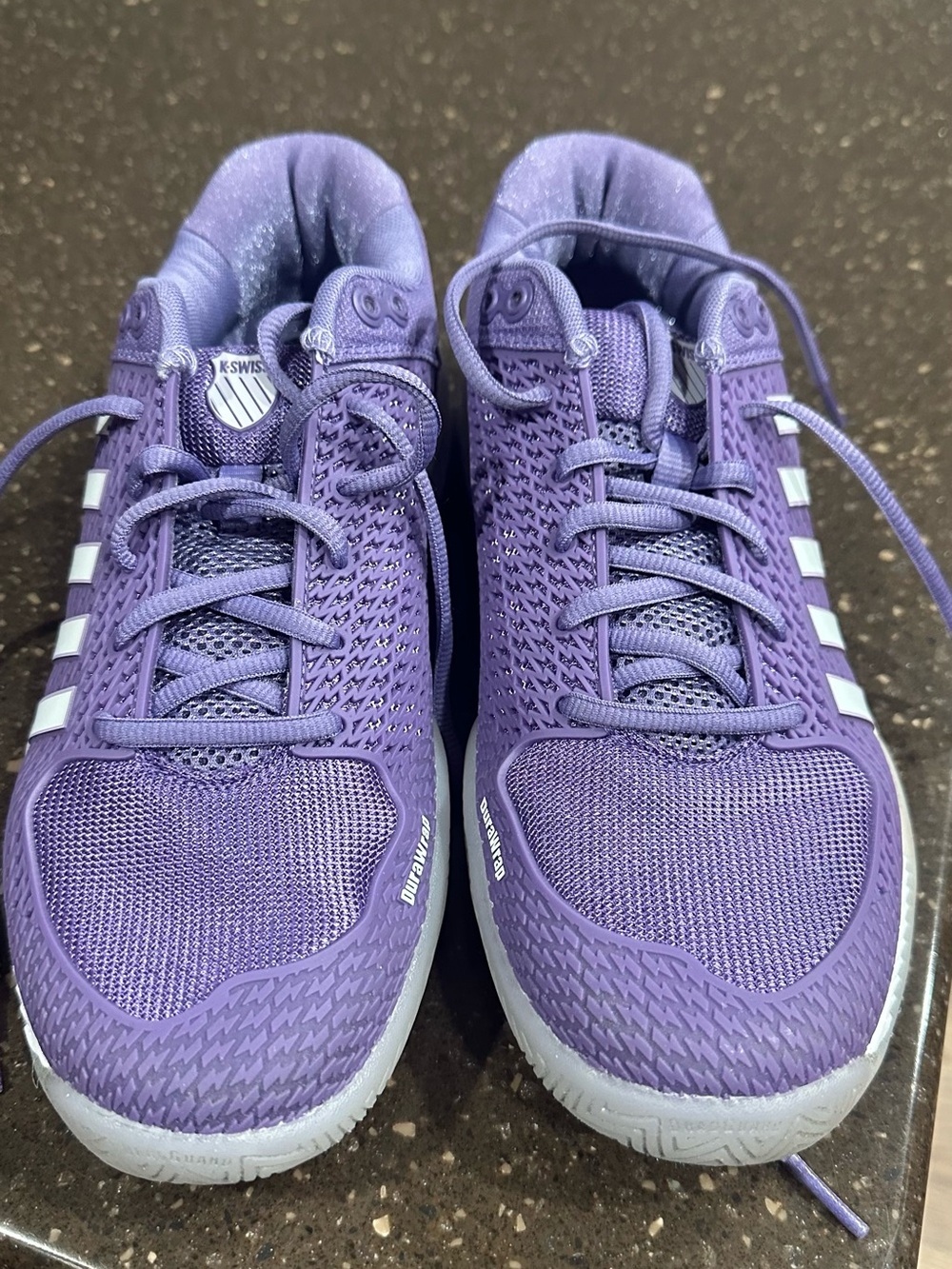 K-Swiss Women's Purple Mesh Athletic Sneakers